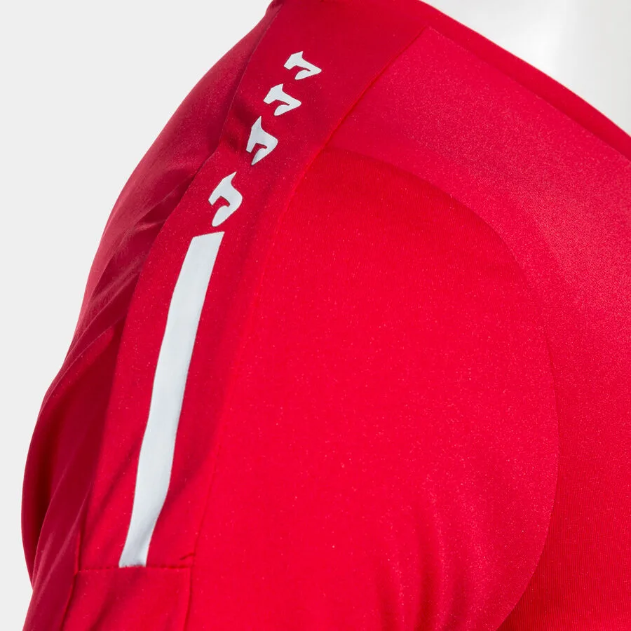 Olimpiada Shirt — Rot in Rot, Seitenansicht