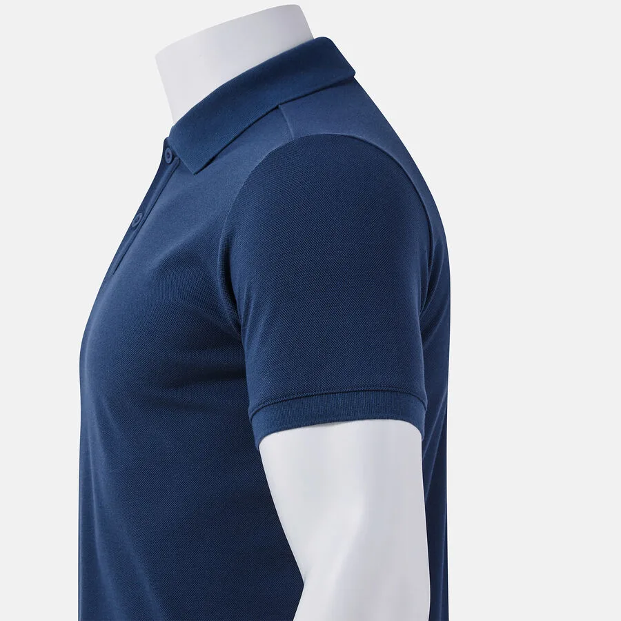 Bali III Polo — Marineblau in Marineblau, Seitenansicht