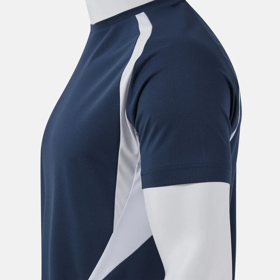 Championship 20 Trikot — Marineblau-Grau in Marineblau-Grau, Seitenansicht