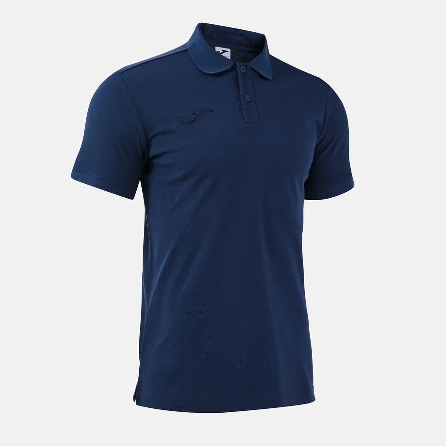 Bali III Polo — Marineblau in Marineblau, Schrägansicht