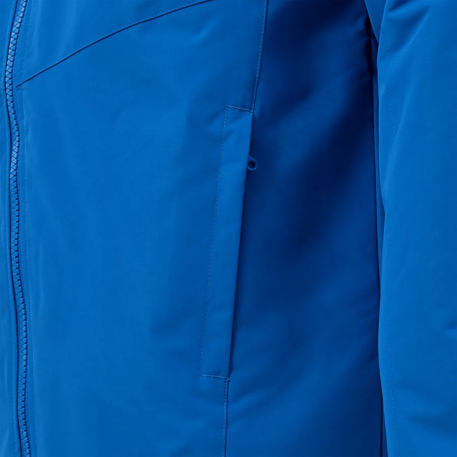 Trivor II Anorak — Royalblau in Royalblau, Detailansicht
