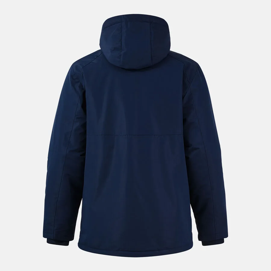 Trivor II Anorak — Marineblau in Marineblau, Rückansicht