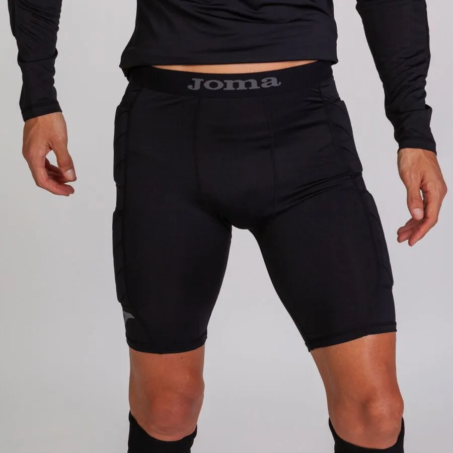 Short Protec Portero — Schwarz in Schwarz