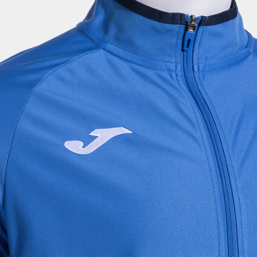 Combi Premium Jacke — Royalblau-Marineblau in Royalblau-Marineblau, Detailansicht