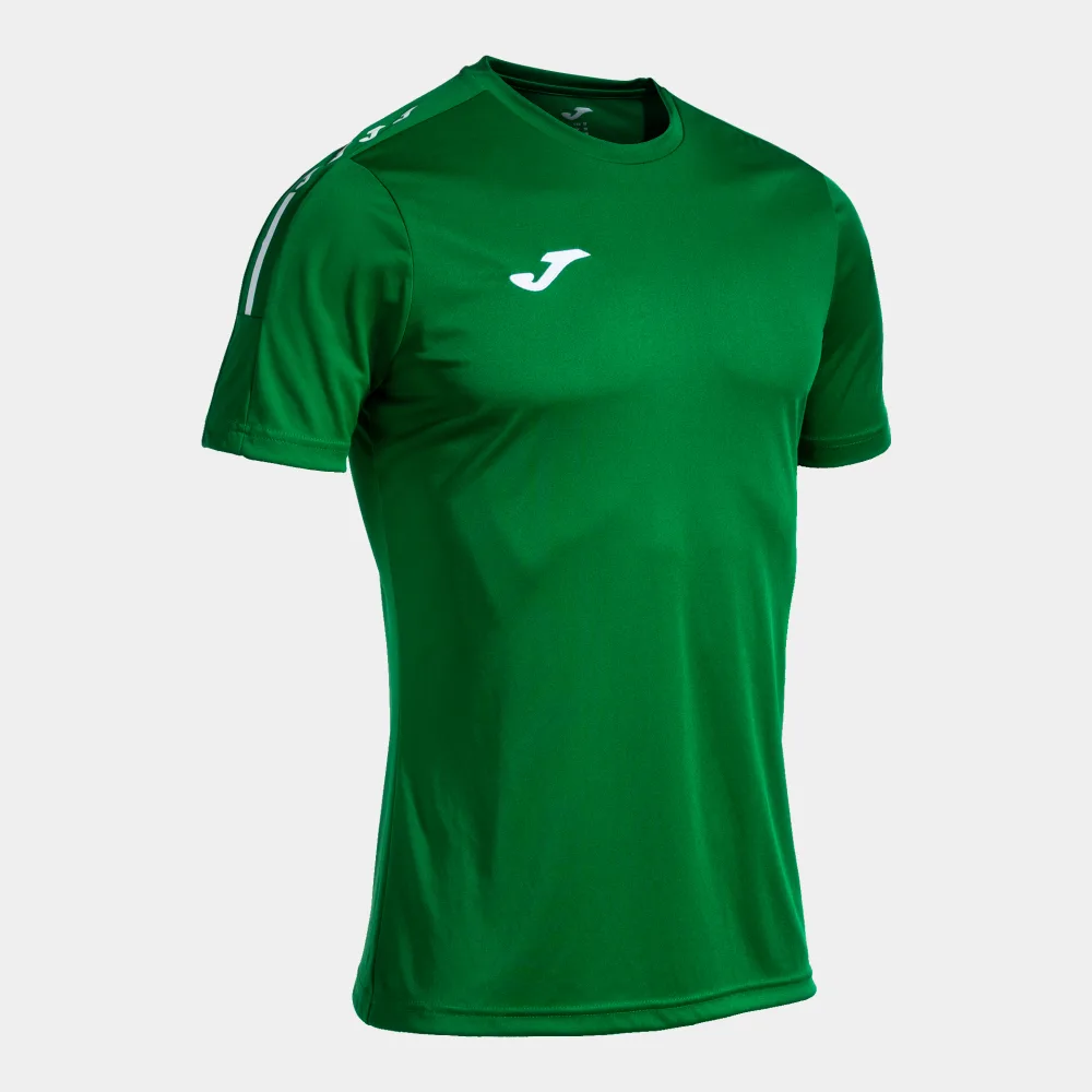 Olimpiada Shirt — Grün in Grün, Schrägansicht