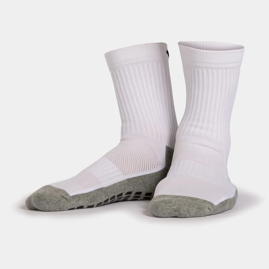 Anti-Rutsch Socken — Weiss in Weiß