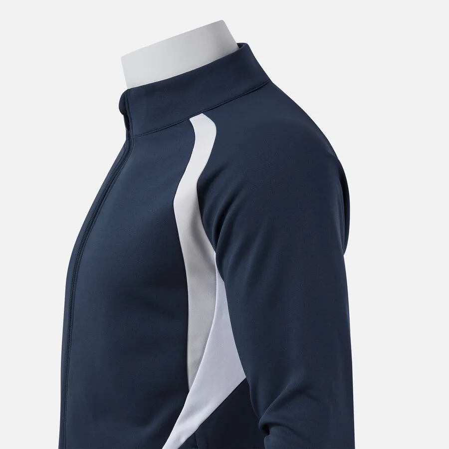Championship 20 Jacke — Marineblau-Grau in Marineblau-Grau, Seitenansicht