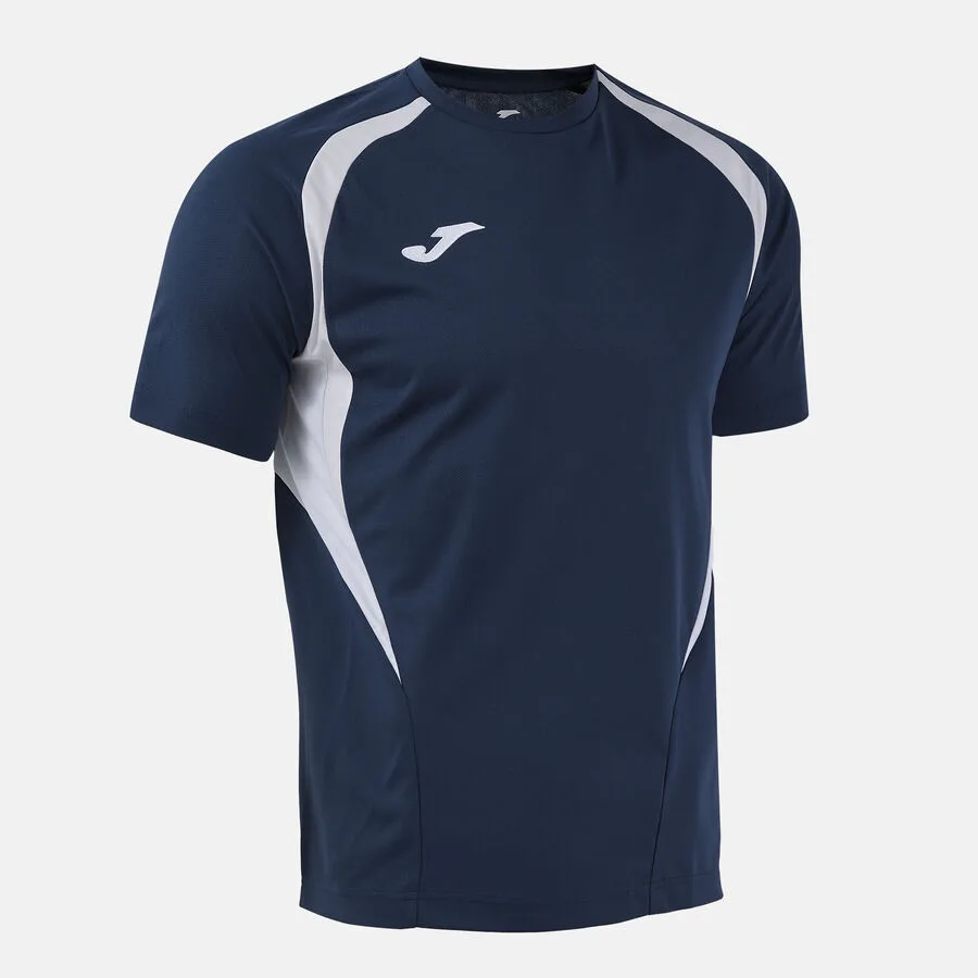 Championship 20 Trikot — Marineblau-Grau in Marineblau-Grau, Schrägansicht