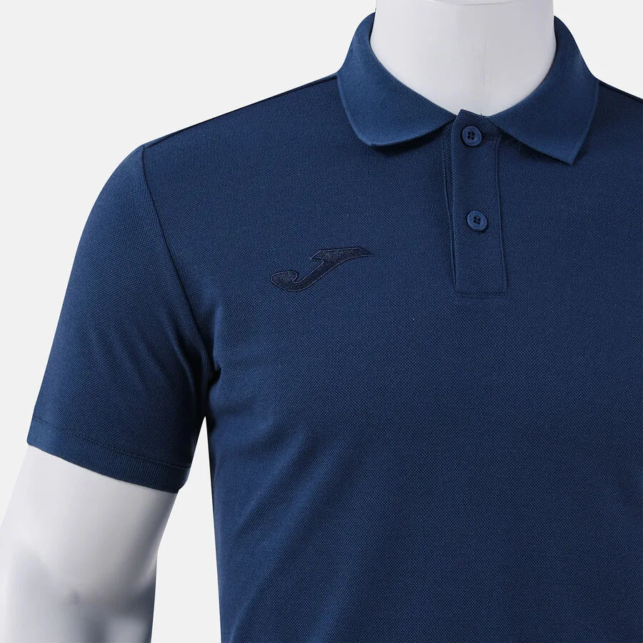 Bali III Polo — Marineblau in Marineblau, Detailansicht