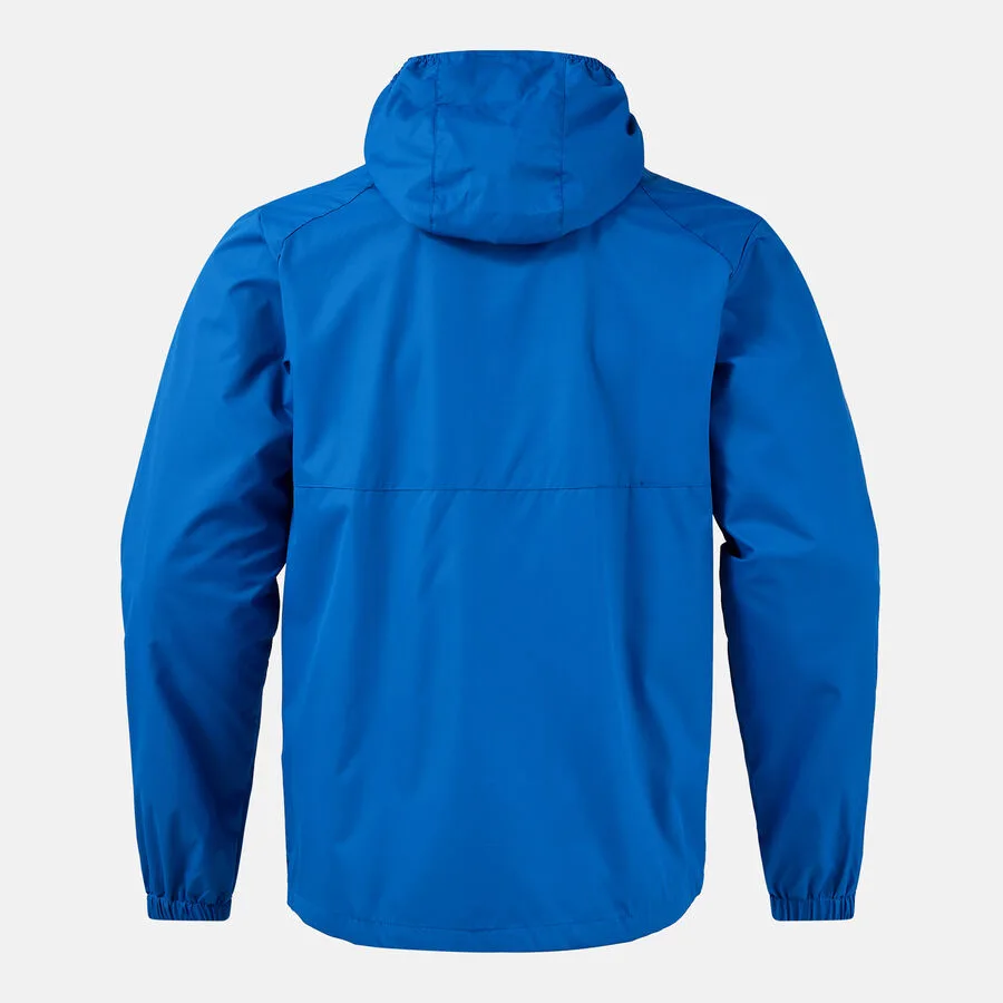 Trivor II Regenjacke — Royalblau in Royalblau, Rückansicht