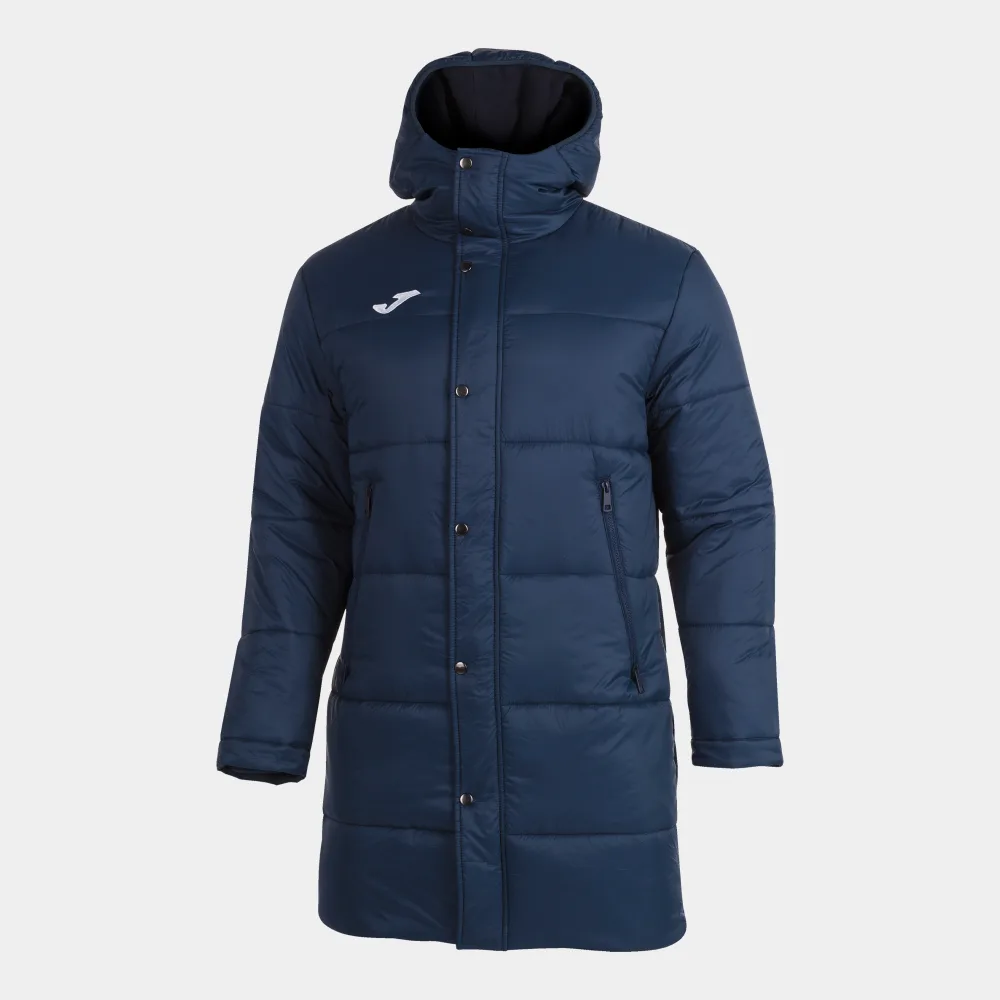 Anorak Islandia III — Marineblau in Marineblau, Vorderansicht